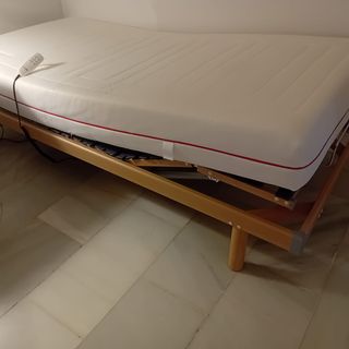 Cama Pack Colchón + Somier Eléctrico
