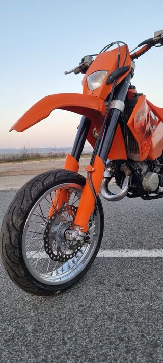 Ktm 125exc supermotard
