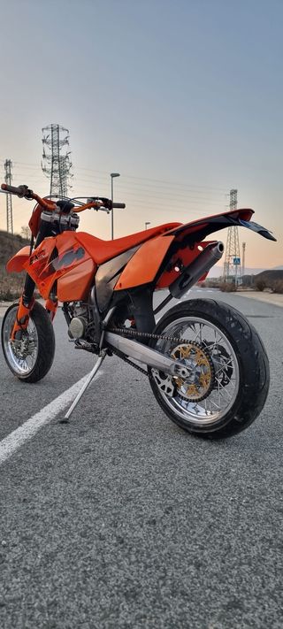 Ktm 125exc supermotard