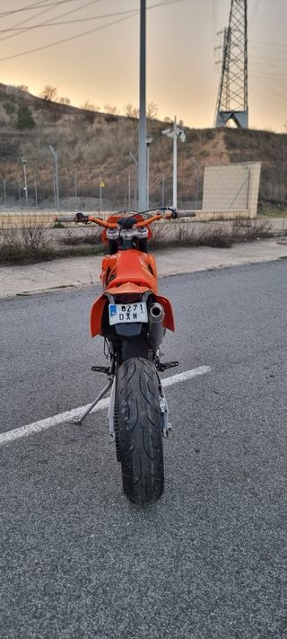 Ktm 125exc supermotard