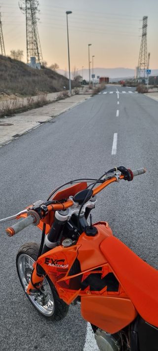 Ktm 125exc supermotard