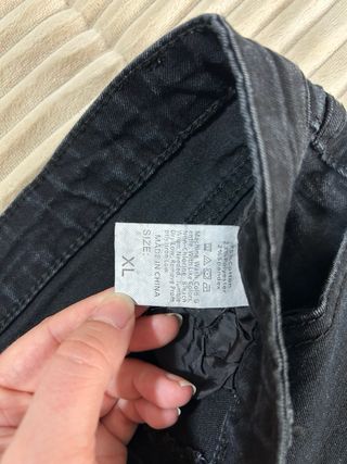 Pack 2 pantalones mujer skinny (beige + negro)