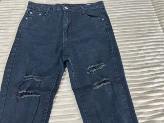 Pack 2 pantalones mujer skinny (beige + negro)