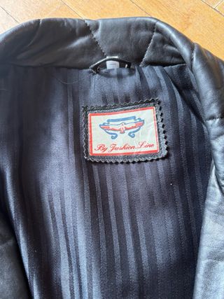 Cazadora Cuero Bovino Vintage Hombre T48 XXL