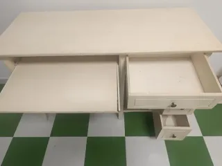 Escritorio Shaker 120cm Madera Beige