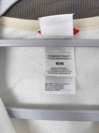 The North Face Women's White Polartec Classic Flee