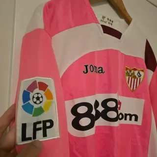 Camiseta Sevilla FC Joma 2007-2008 Rosa