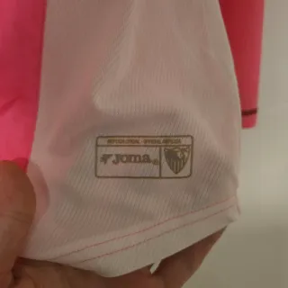 Camiseta Sevilla FC Joma 2007-2008 Rosa