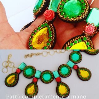 Collana fatta a mano