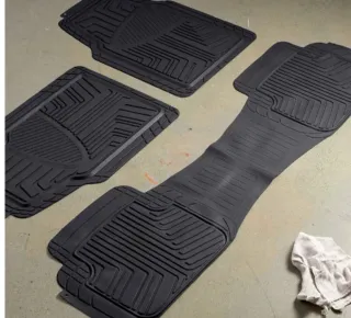 3 Alfombrillas Goma Coche Furgoneta Camion