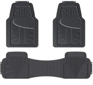 3 Alfombrillas Goma Coche Furgoneta Camion