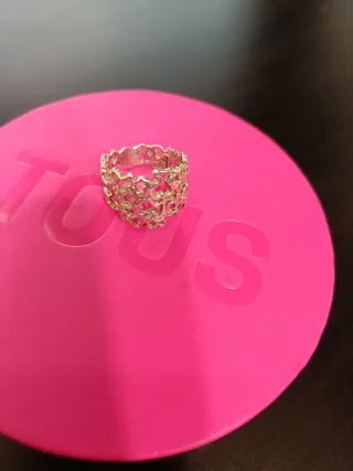 Anillo Tous mil osos Plata Talla 15