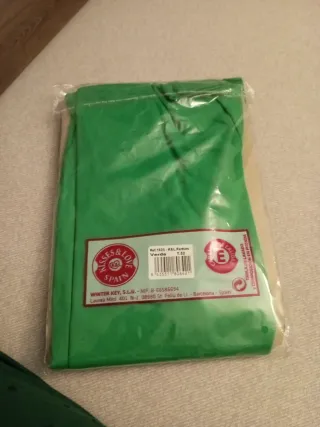 Camiseta verde Kisses&Love manga larga L