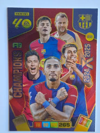 Cromo Panini Champions FC Barcelona Adrenalyn XL