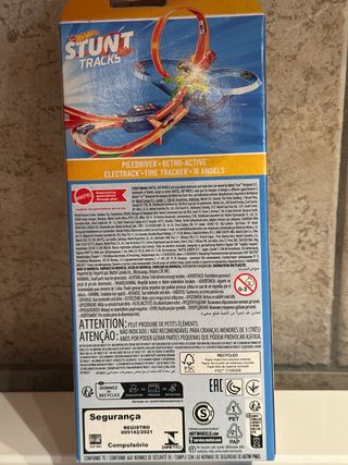 Set 5 Macchinine Hot Wheels Stunt Tracks