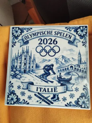 Baldosa Juegos Olímpicos Italia 2026