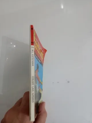 Estefanía. Colgó las armas.