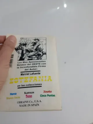 Estefanía. Colgó las armas.