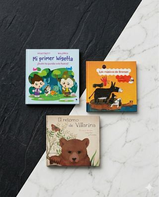 PACK 2 Libros Infantiles - Wigetta