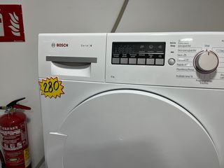 SECADORA BOSCH 8KG A+++ CONDENSACIÓN. ENVÍO A CASA