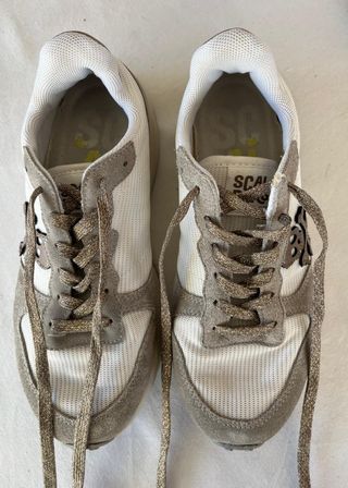 Zapatillas Scalpers Talla 36 Gris/Blanco