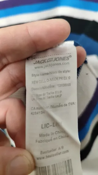 Jersey Jack & Jones rayas Talla S