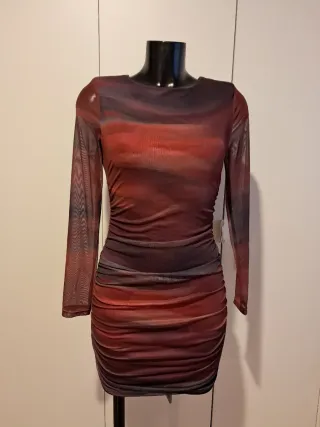Vestido Malla Estampado