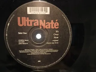 Vinilo Ultra Naté It's Over Now 1989