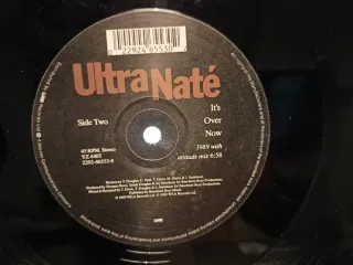 Vinilo Ultra Naté It's Over Now 1989
