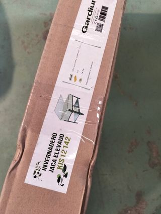 Invernadero de policarbonato 53x104x108 cm Jaca Elevado I