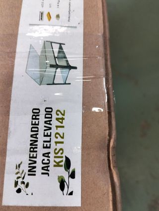 Invernadero de policarbonato 53x104x108 cm Jaca Elevado I
