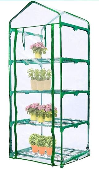 Invernadero PVC 4 baldas 165x70x50