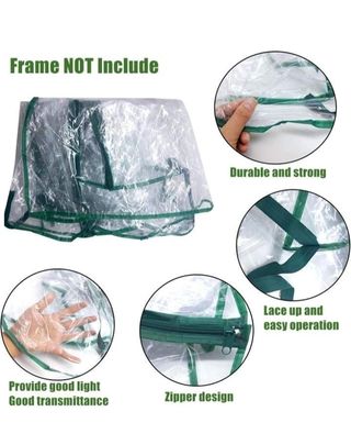 Invernadero PVC 4 baldas 165x70x50