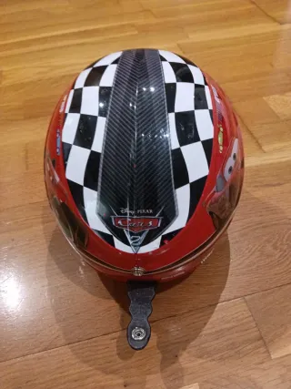 Casco Esquí Infantil Cars Rayo McQueen Briko