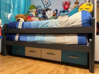 Cama nido con cajones