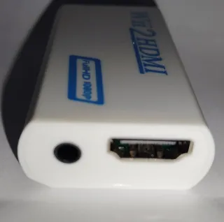 Adaptador Wii 2 HDMI Full HD 1080p
