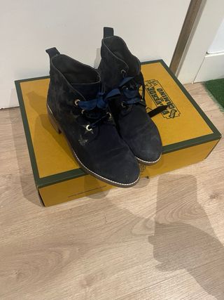 Botines azules Talla 39