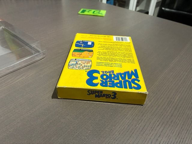 Super Mario Bros 3 Nintendo NES Caja Manual