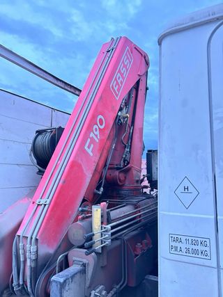 Camión MAN Grúa Fassi 195