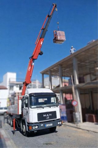 Camión MAN Grúa Fassi 195