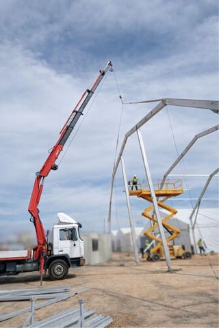 Camión MAN Grúa Fassi 195