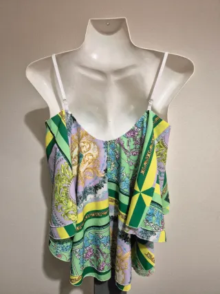 Crop Top Verão mais Comprido Atrás