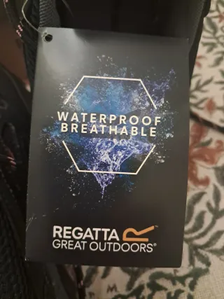 Zapatillas de mujer Regatta negras y rosas