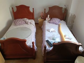 Conjunto de 2 camas de 90 de madera