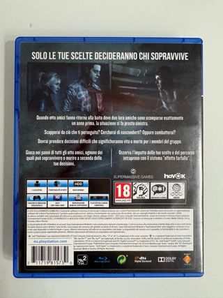 Until Dawn PS4 (PlayStation 4) Horror