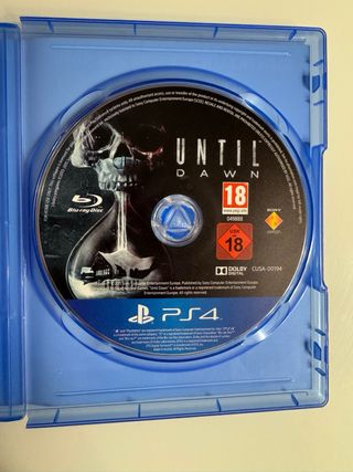 Until Dawn PS4 (PlayStation 4) Horror