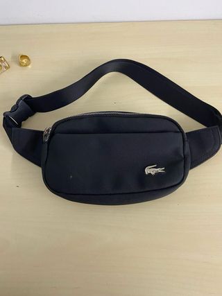 Riñonera Lacoste Negra