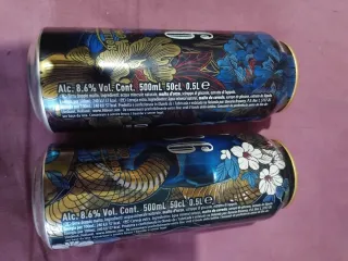 2 Lattine Birra Vuote, da collezione