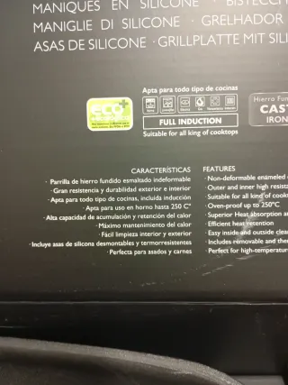 Parrilla BRA Efficient Iron