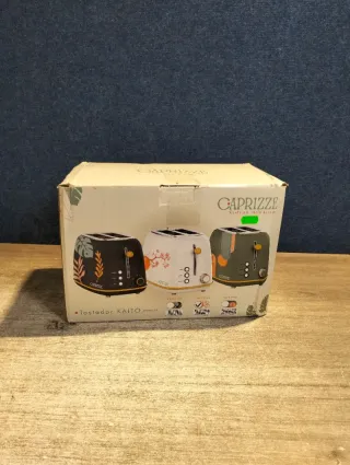 Tostadora de Pan Caprizze Kaito con Doble Ranura